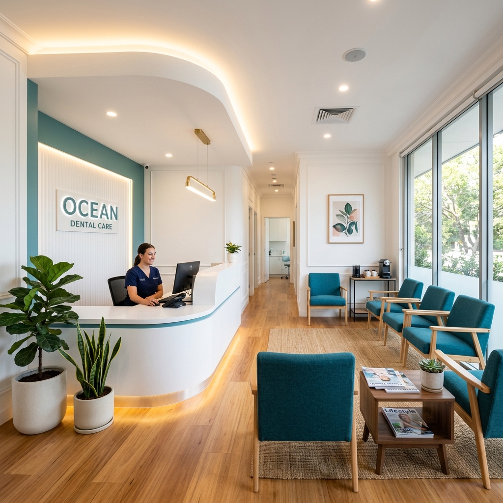 PV Dental Reception Area